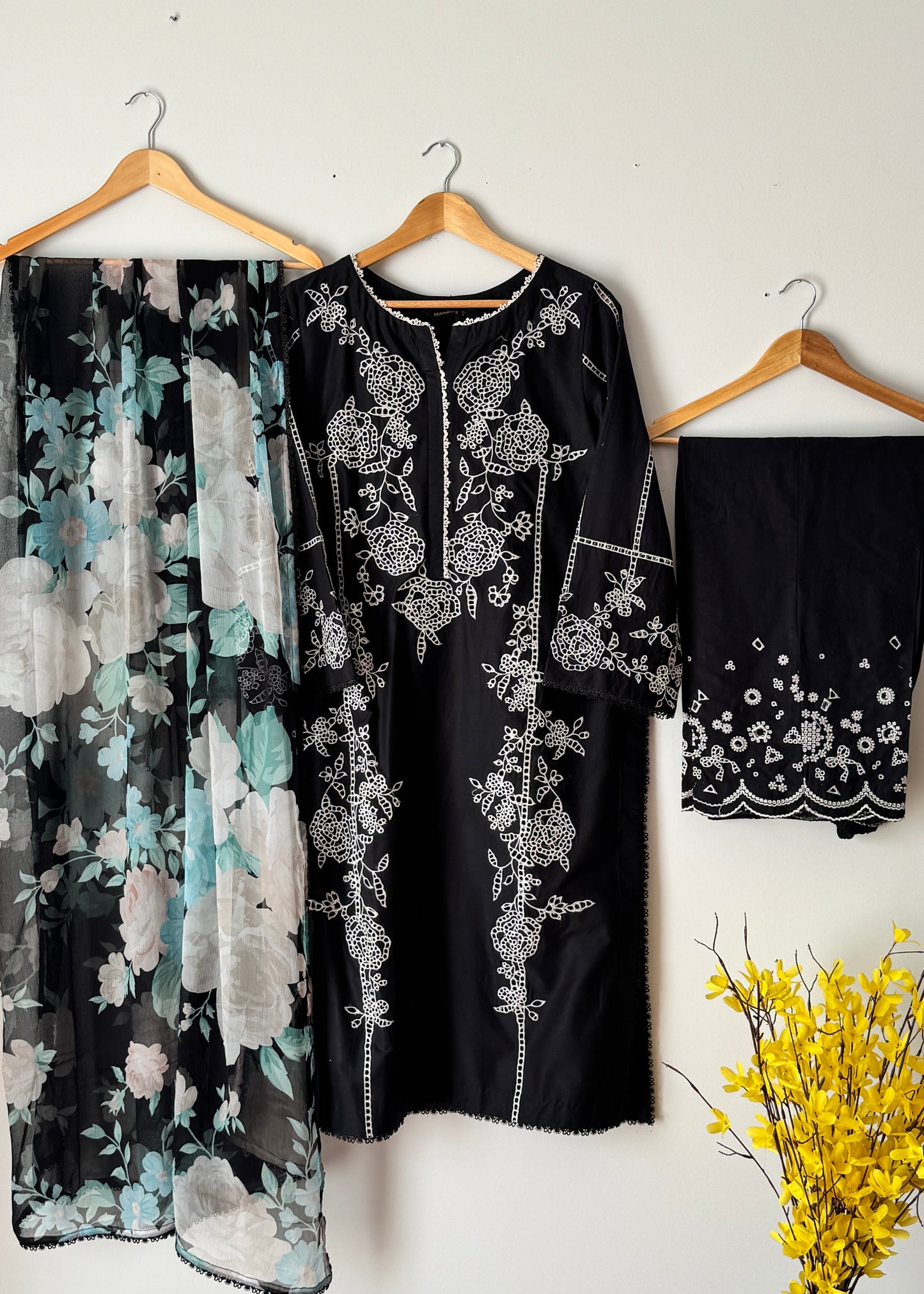 Zara shahjahan - coco embroidered