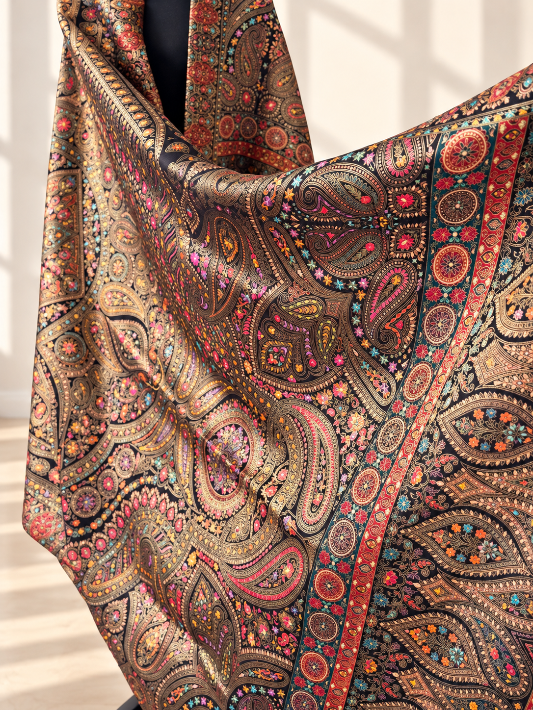 Meena Kari shawl