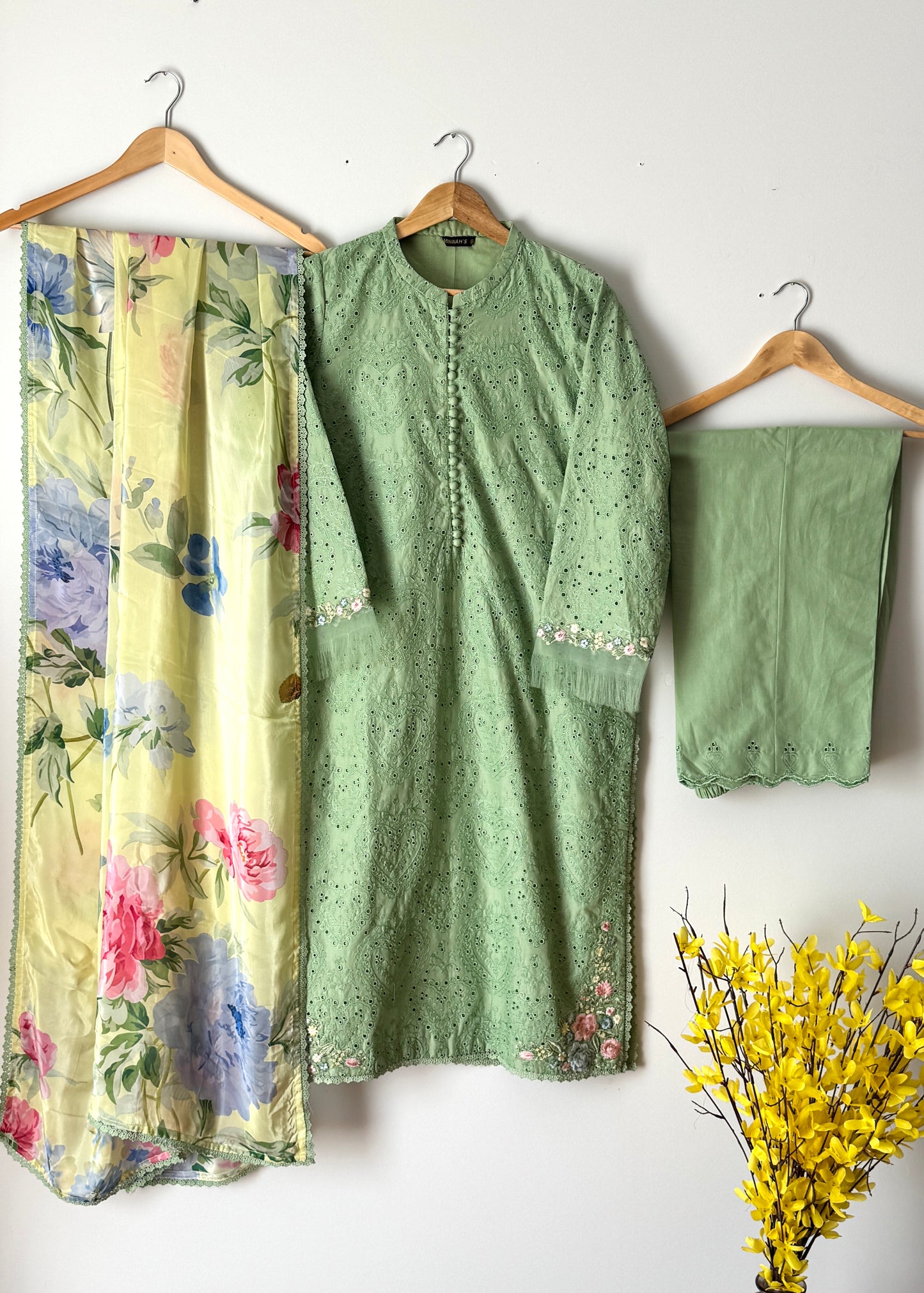 Zara shahjahan - coco embroidered