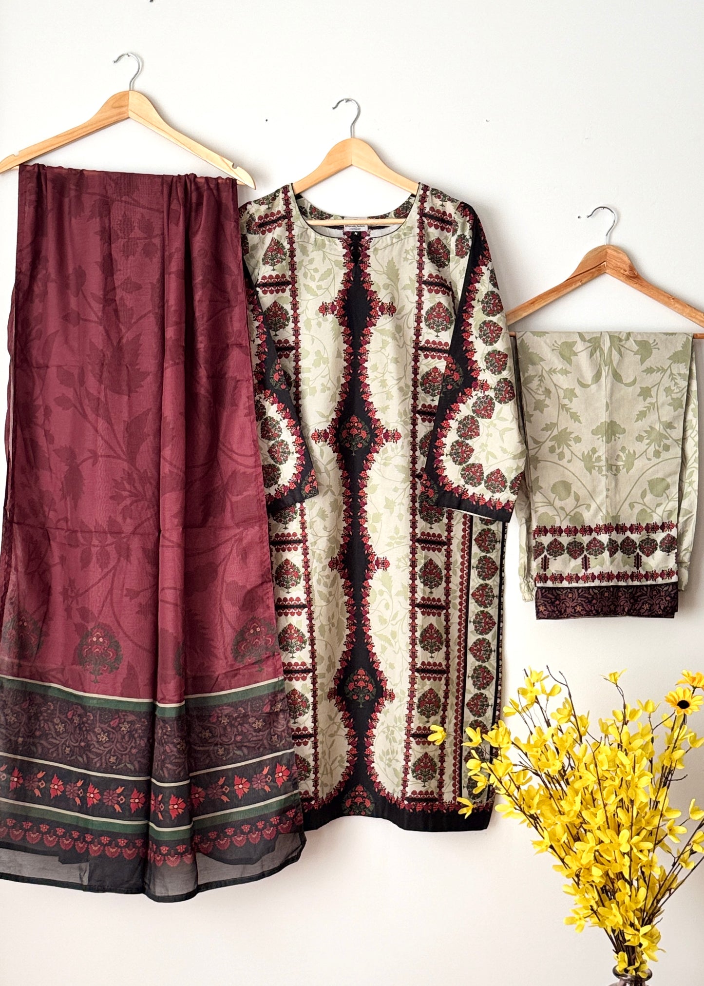 Digital printed lawn 05 - Basic