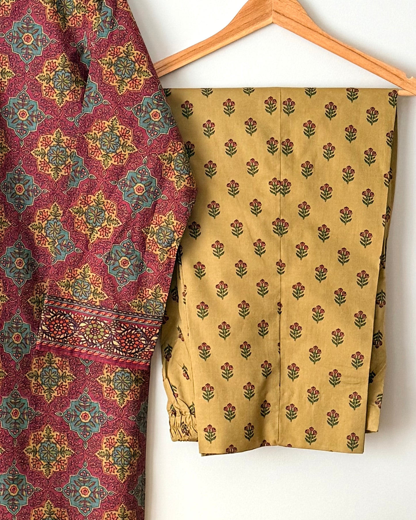 Printed lawn - Limelight