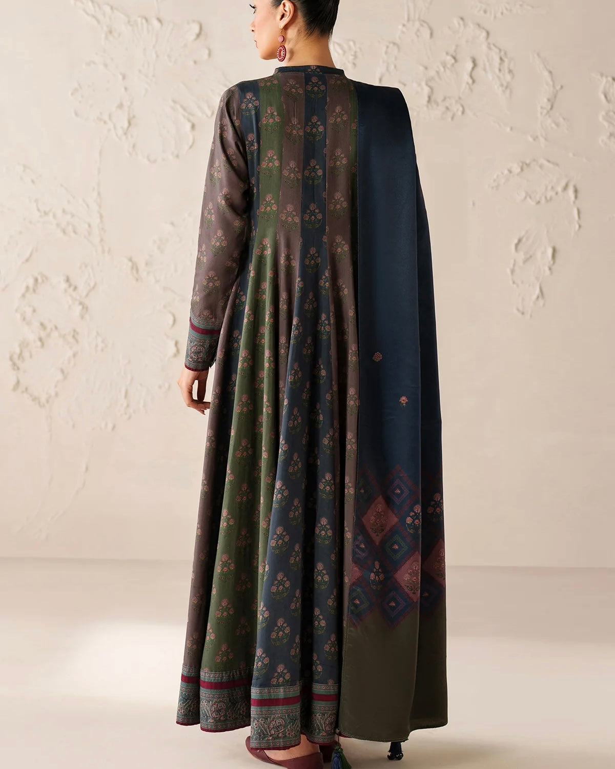 Printed viscose dress - Baroque