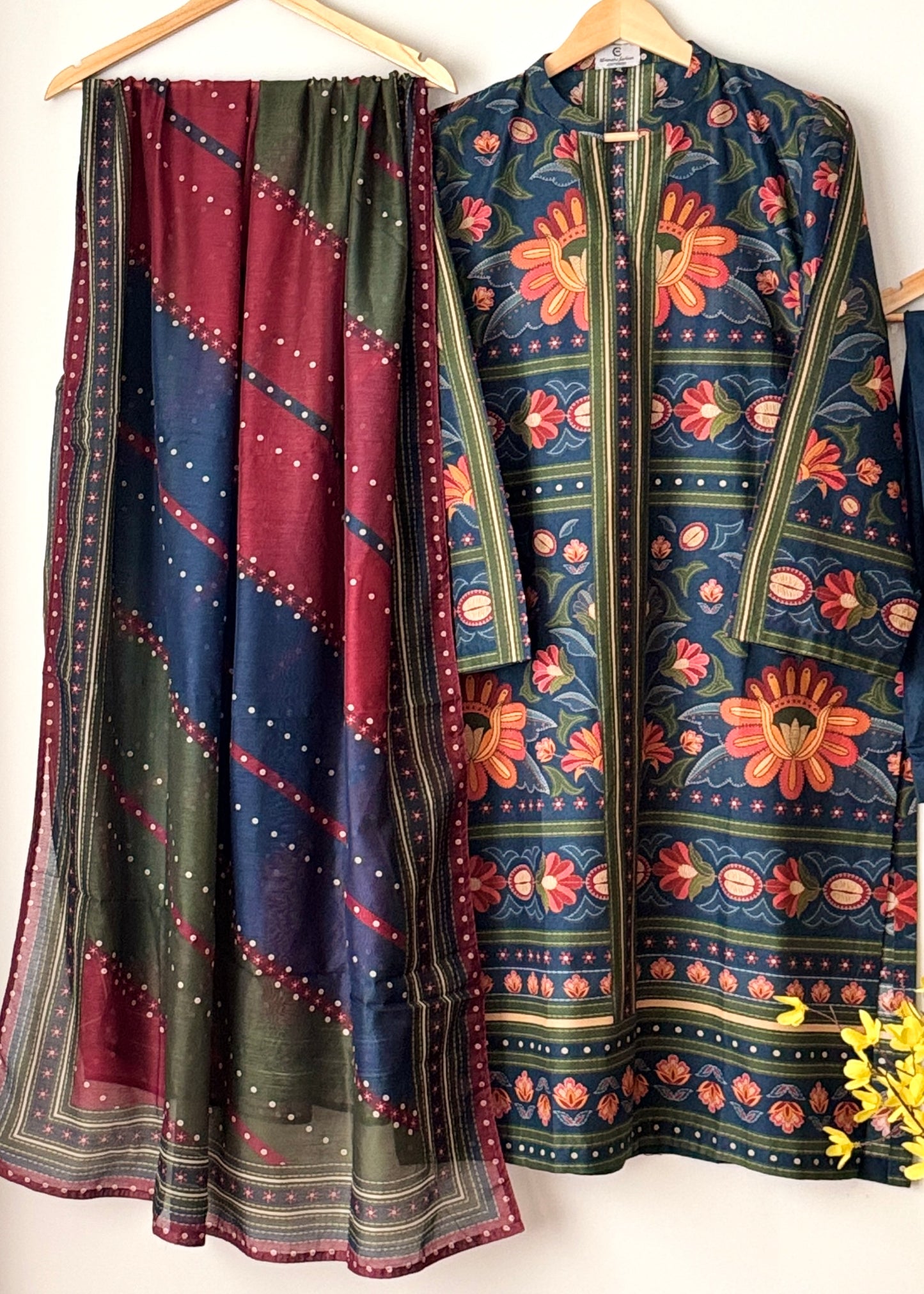 Digital printed lawn 01 - Basic