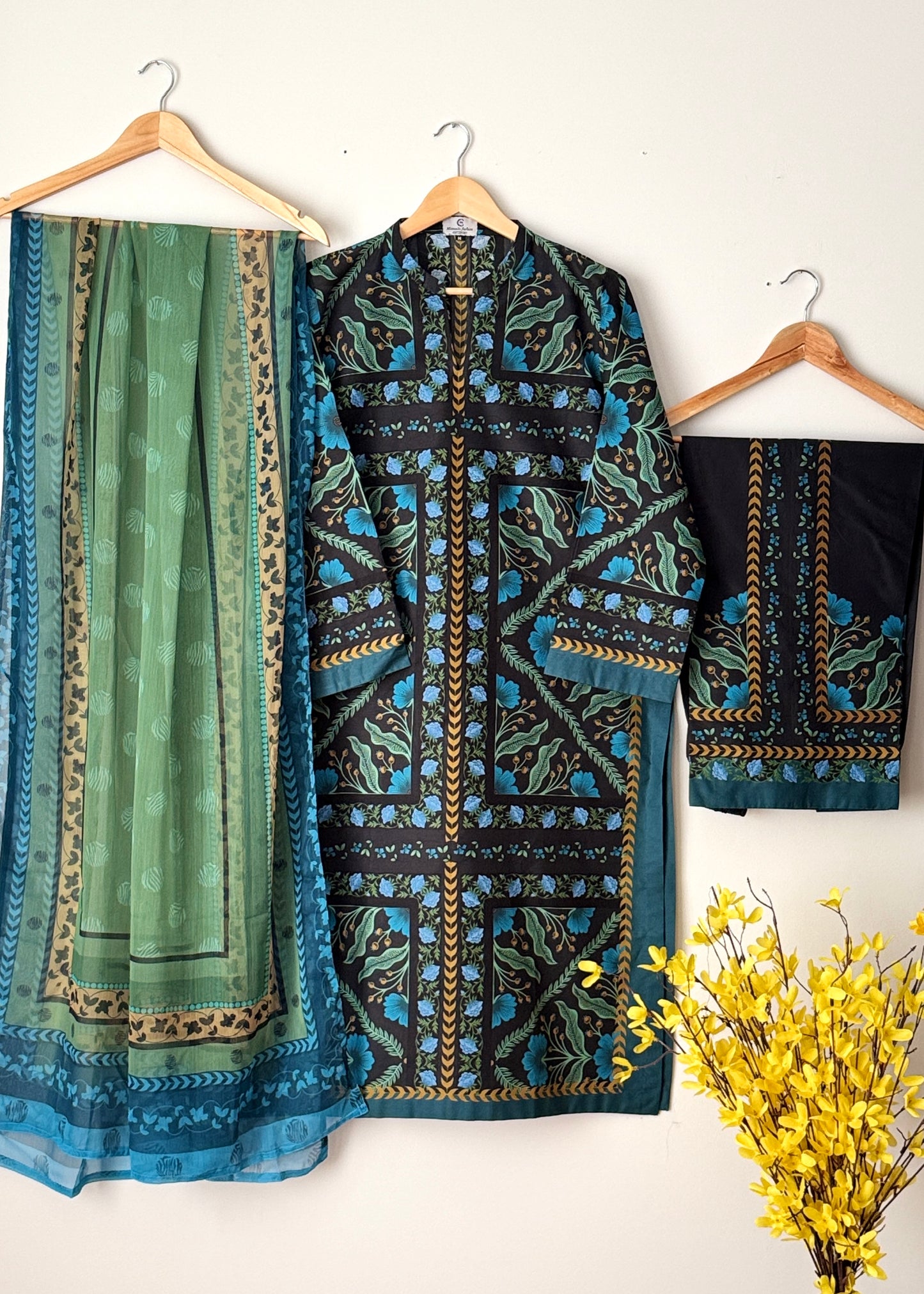 Digital printed lawn 04 - Basic