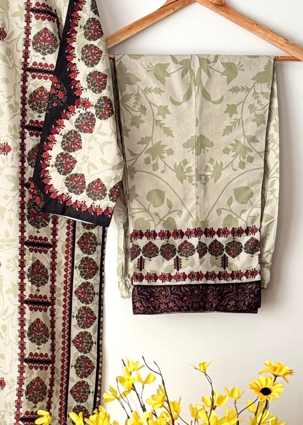 Digital printed lawn 05 - Basic