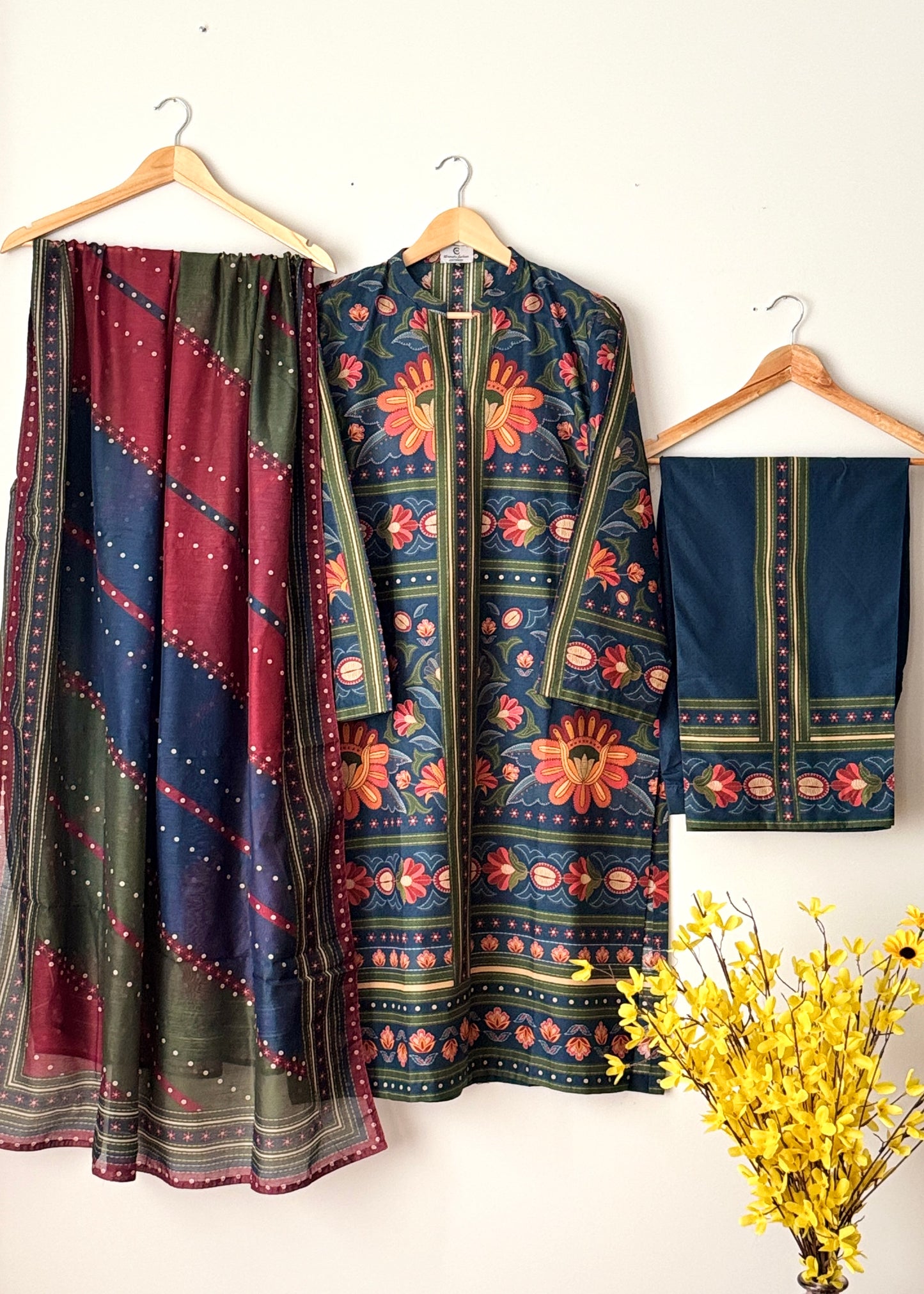 Digital printed lawn 01 - Basic