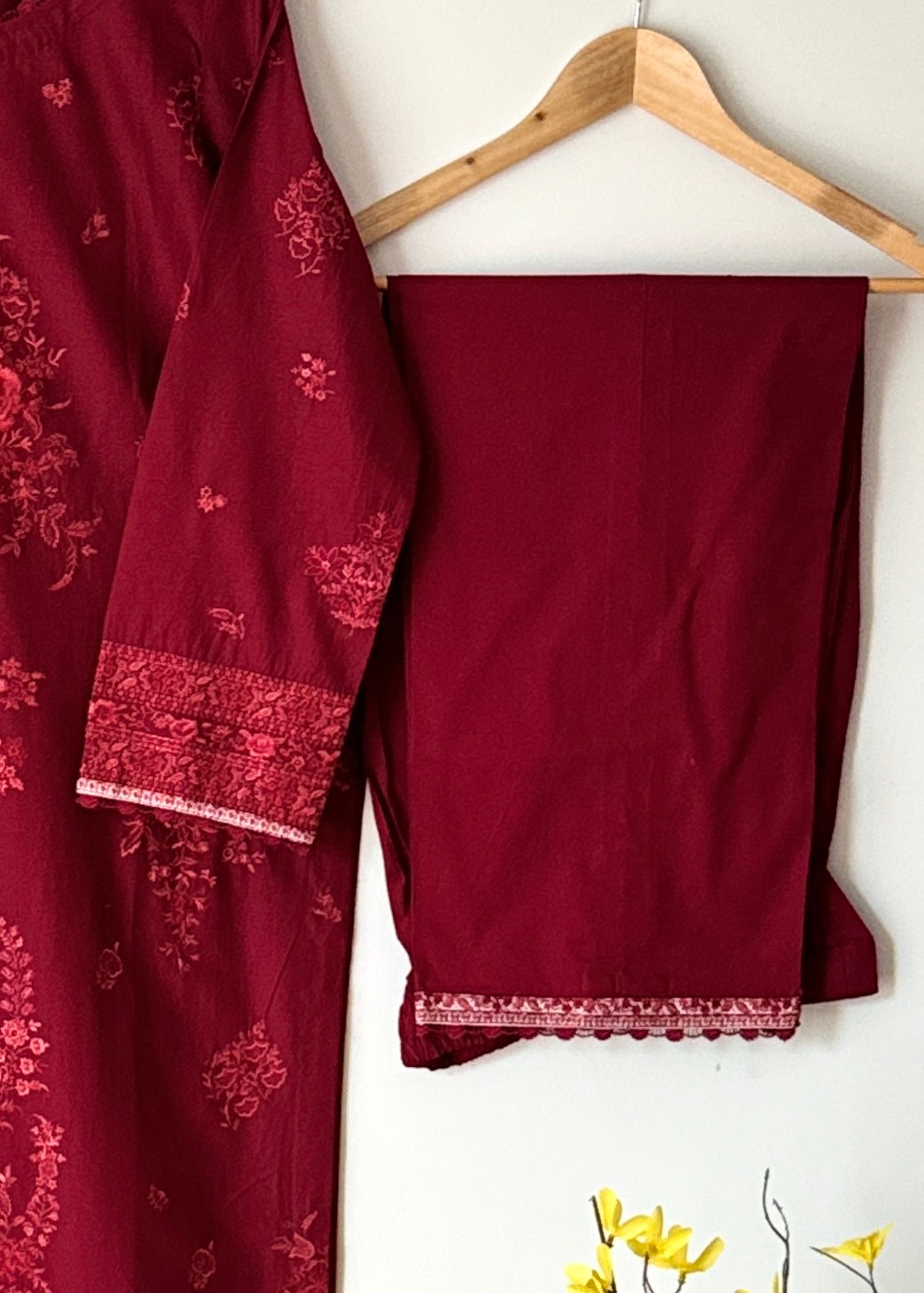 MLawn embroidered suit- Zara Shahjahan