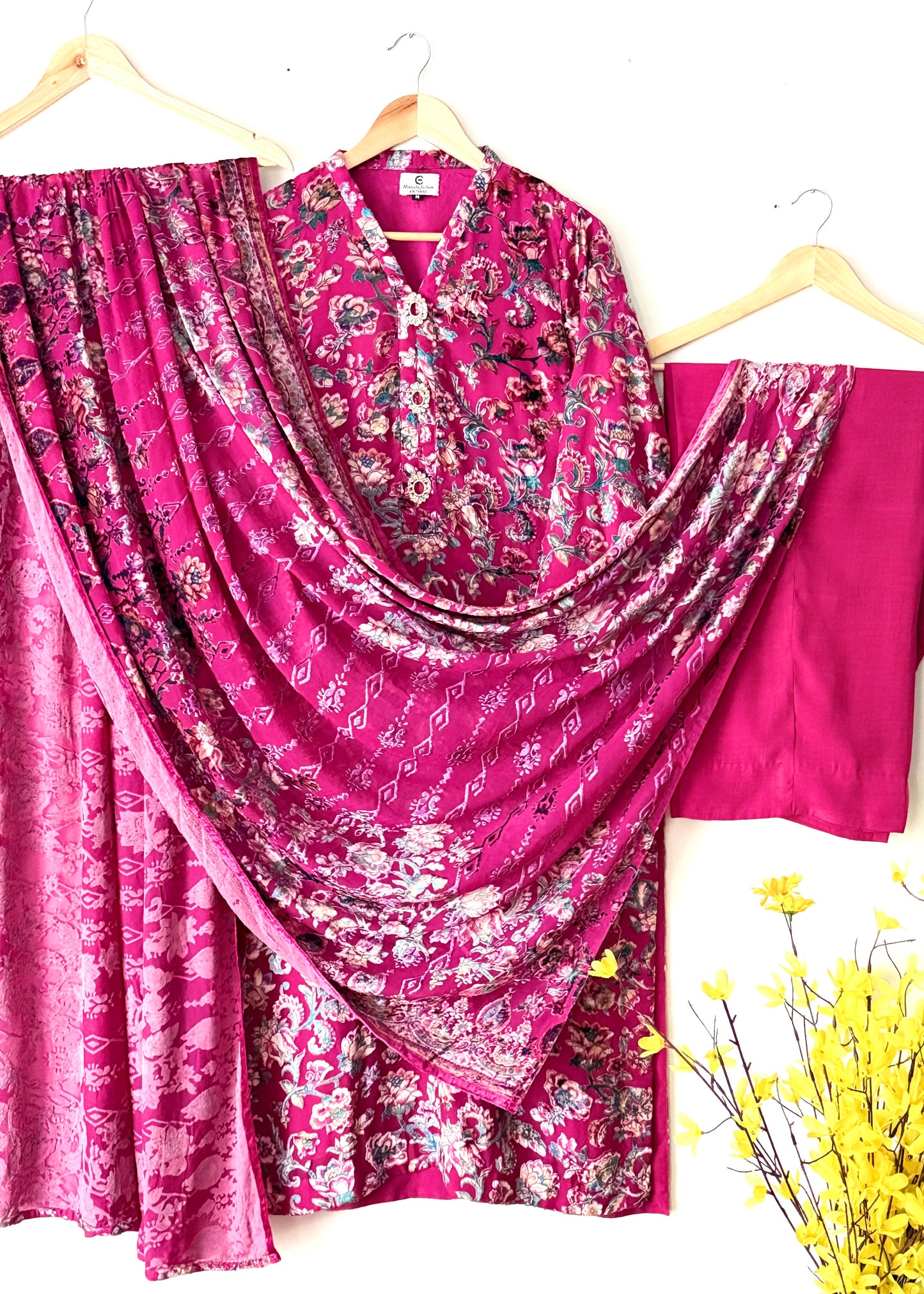 Chiffon palachi suit