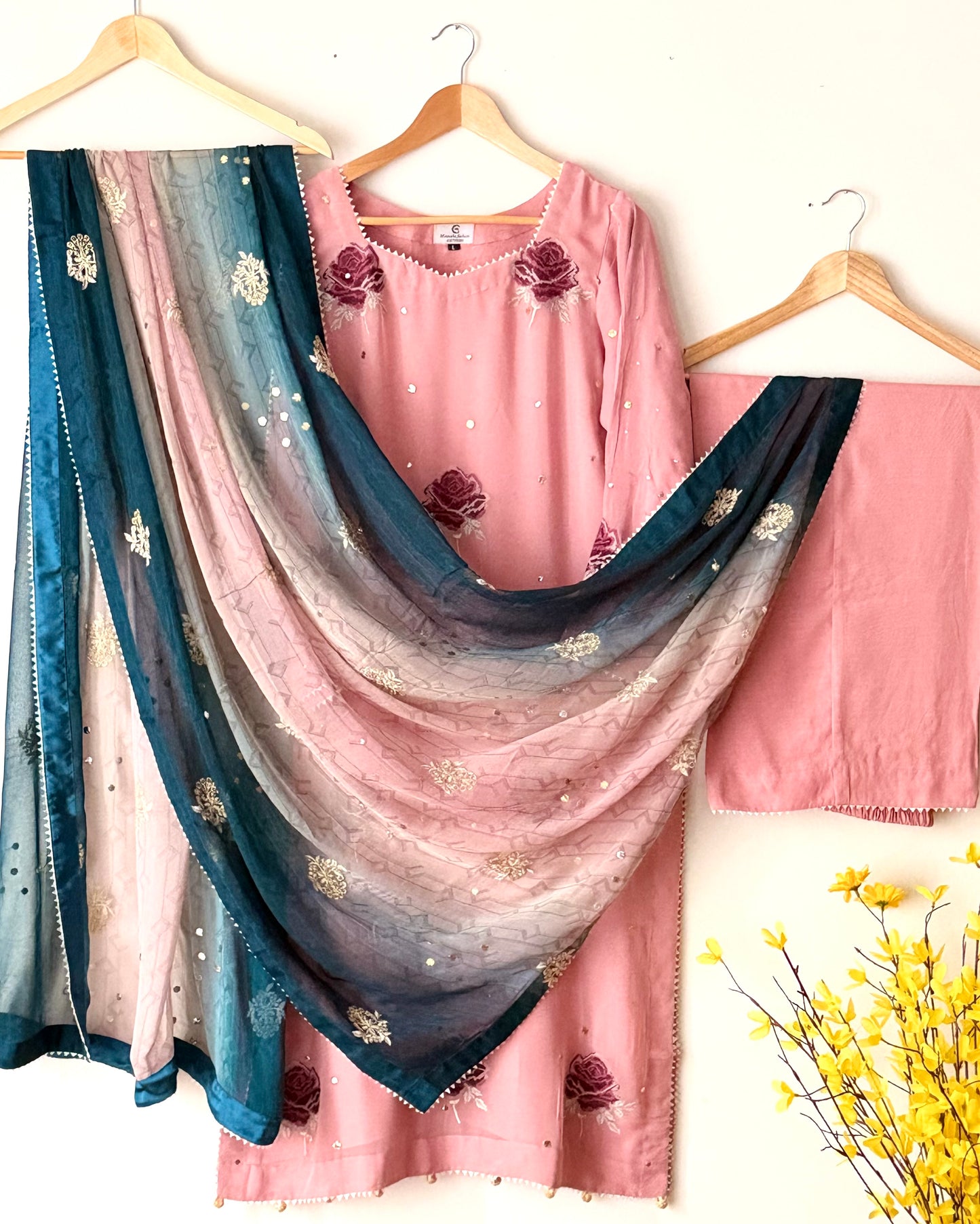 Kamdani chiffon suit - Nureh