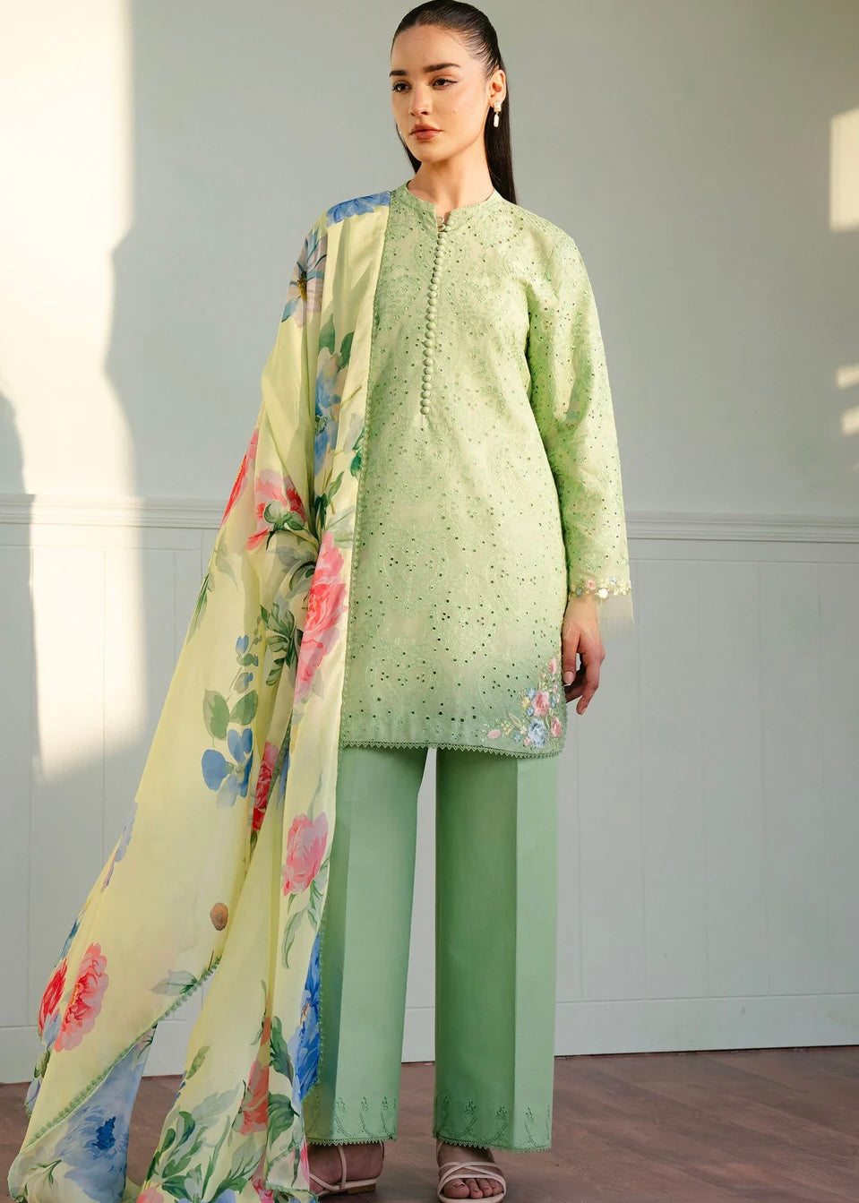 Zara shahjahan - coco embroidered