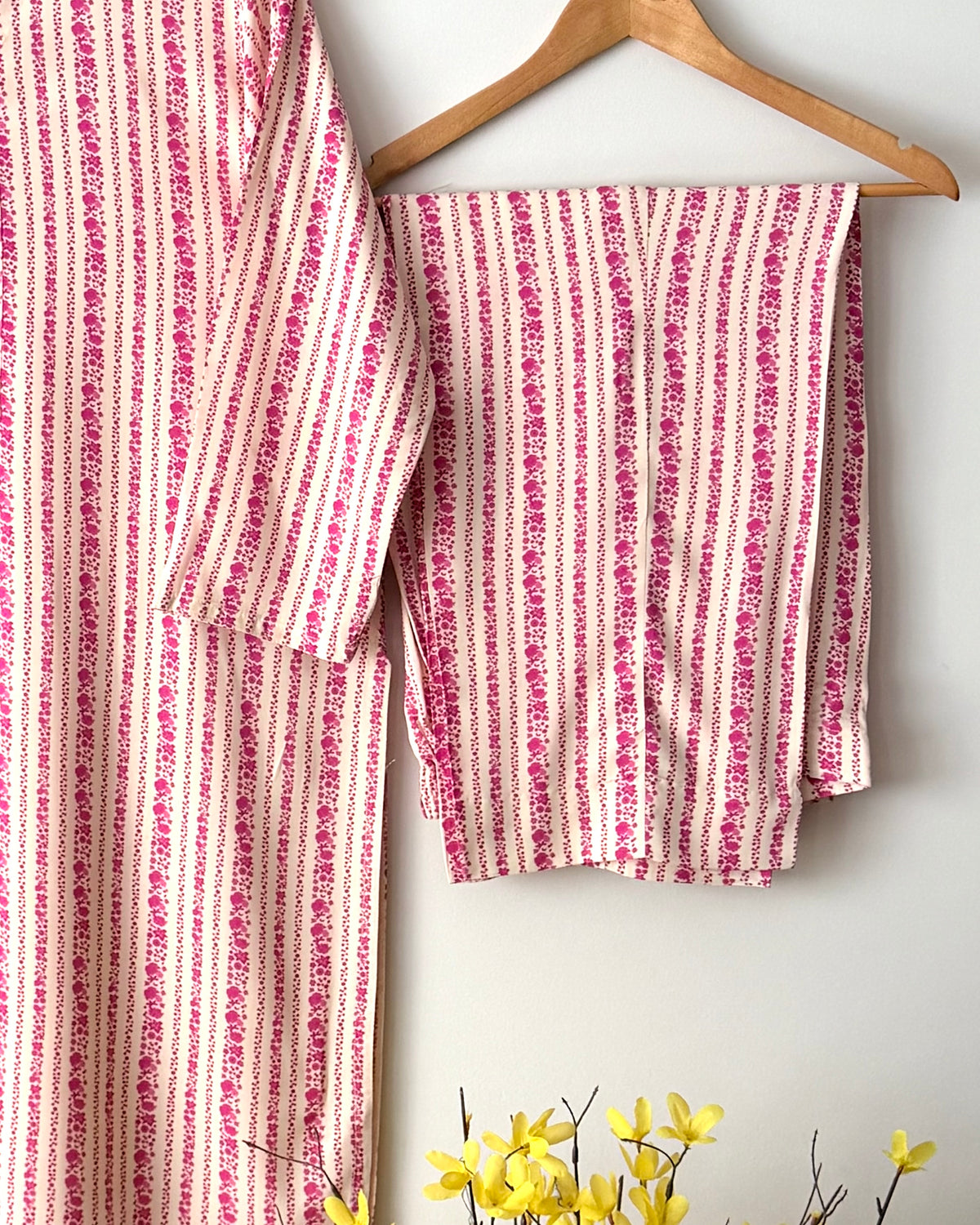 Printed linen