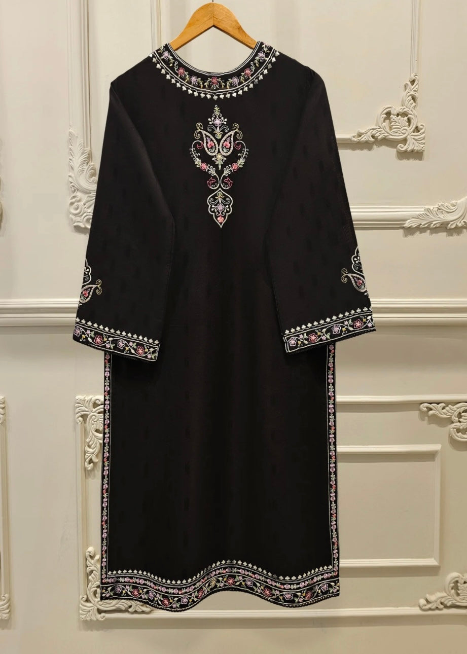 Lawn embroidered suit- Agha Noor