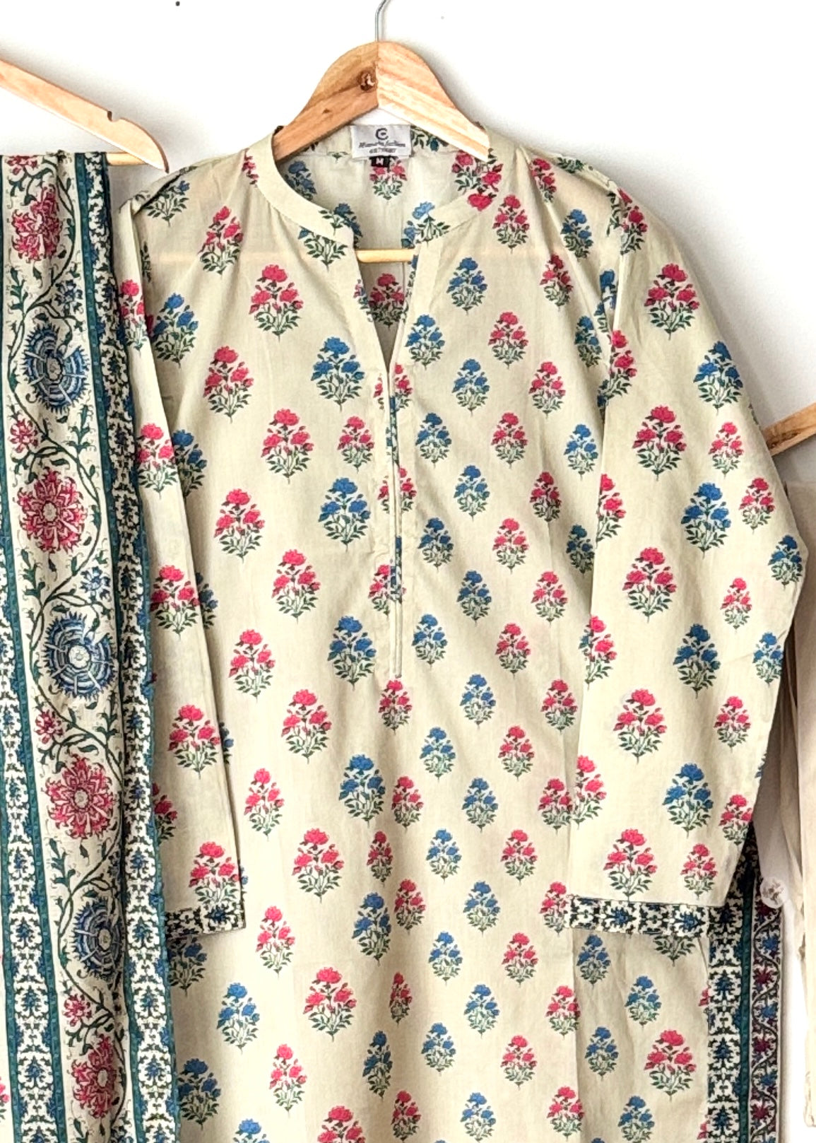 Printed lawn suit 04 - SAPPHIRE