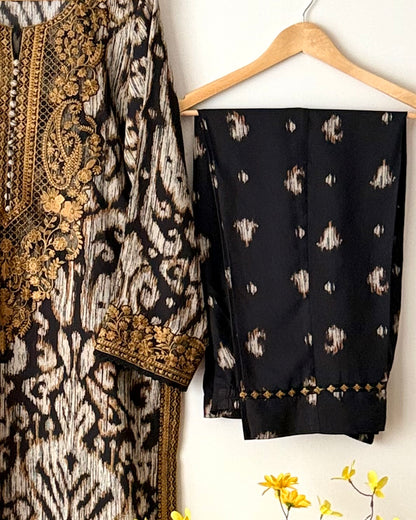 Viscose suit - Barroque