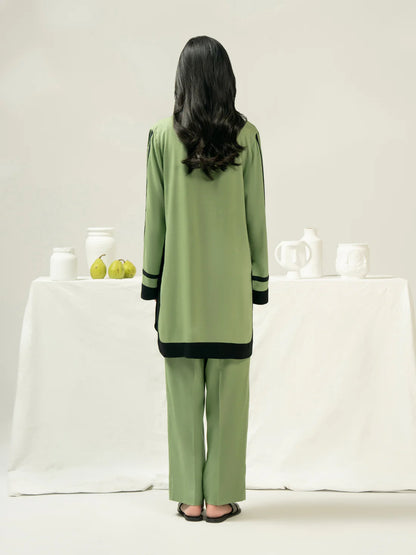 Viscose cord set - Limelight