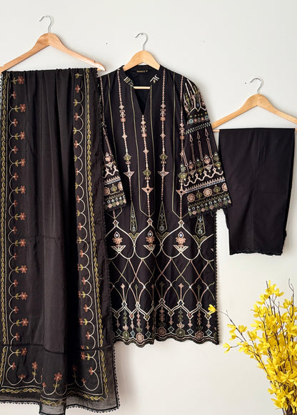 Lawn embroidered suit- Zara Shahjahan