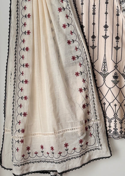Lawn embroidered suit- Zara Shahjahan