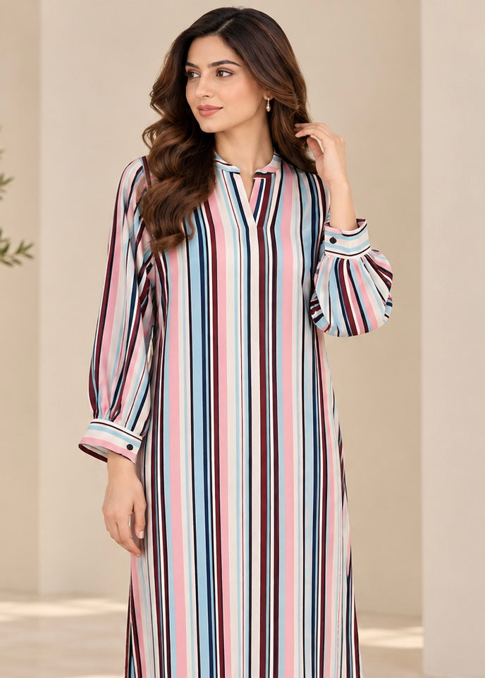 Printed georgette shirt