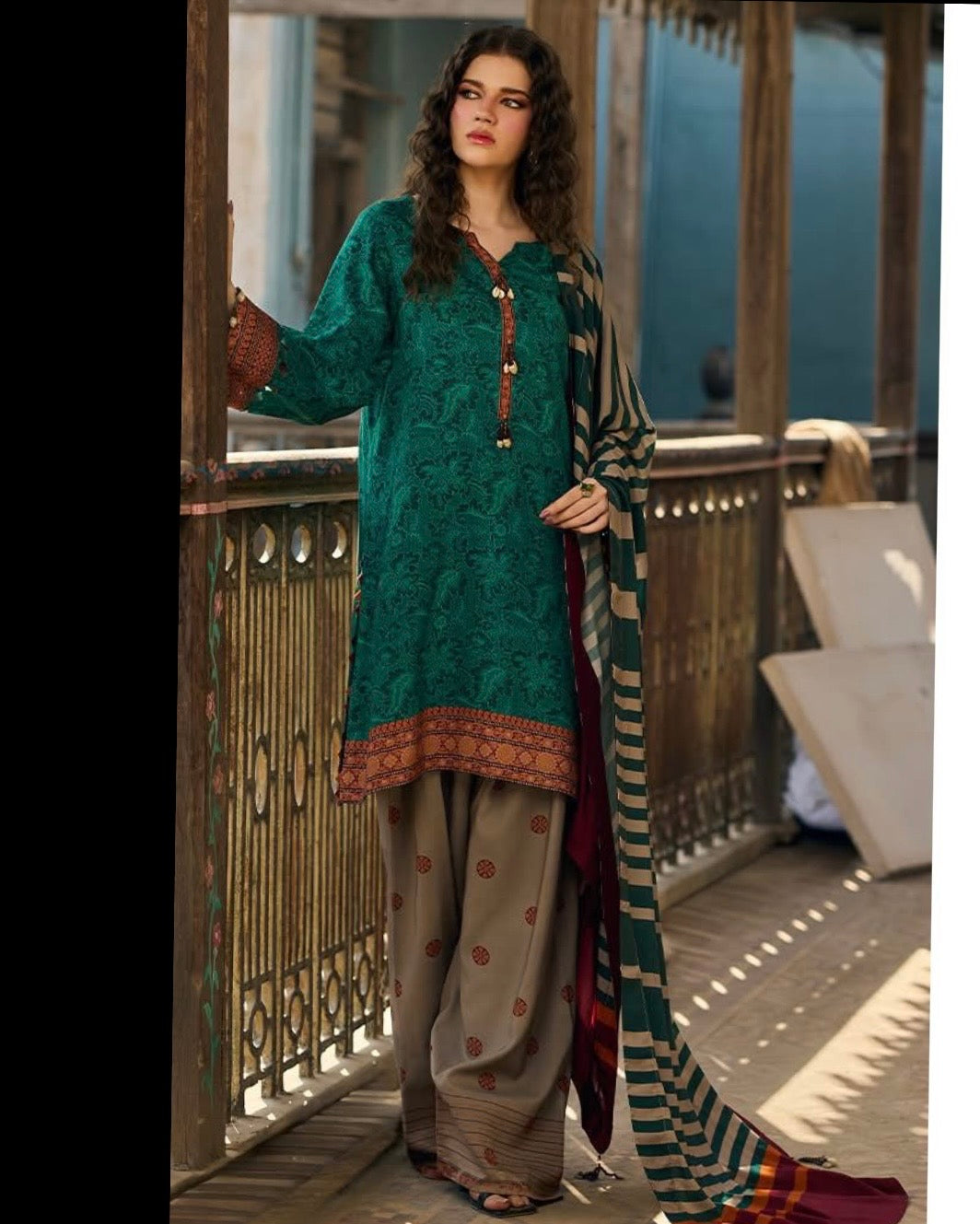 Printed linen - Charizma