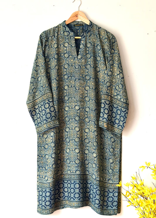 Ajrak printed shirt- Basic