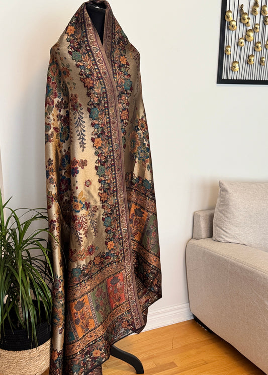 Moonlight Kani pashmina shawl