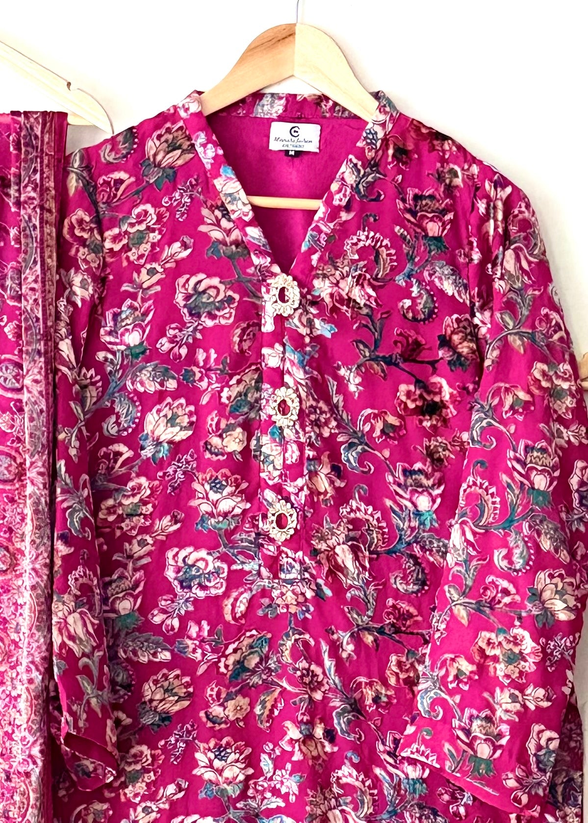 Chiffon palachi suit