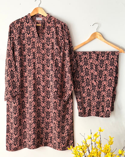 Printed linen