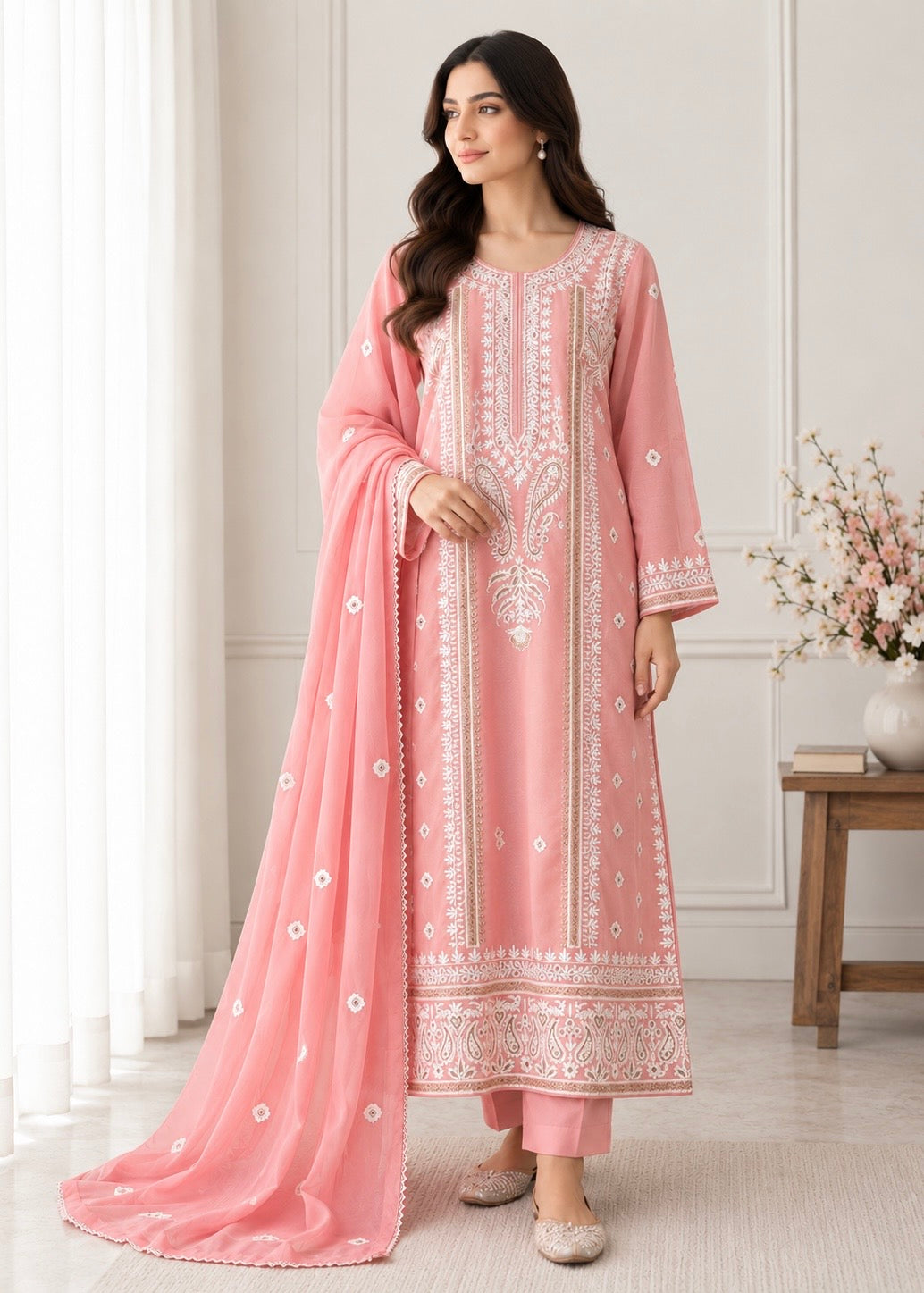 Naz - Ari embroidered suit