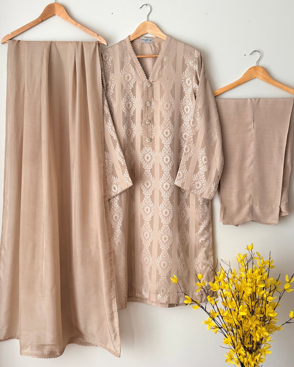 Self silk Jaquard