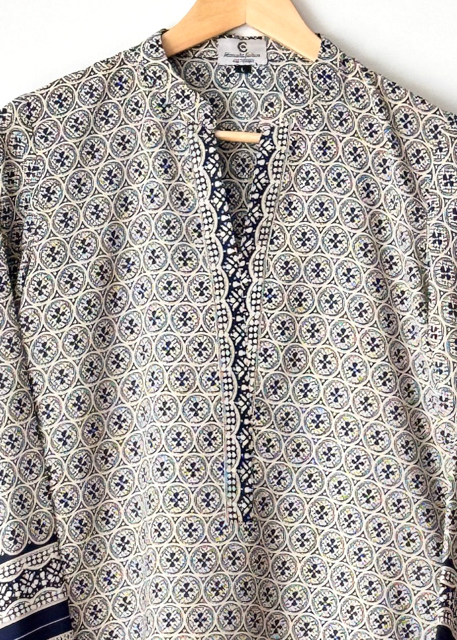 Printed georgette - basic 2pc