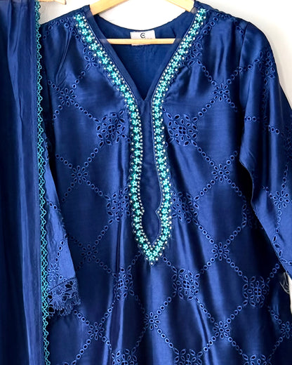 Daastan - Embroidered  sheesha silk