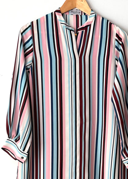 Printed georgette shirt