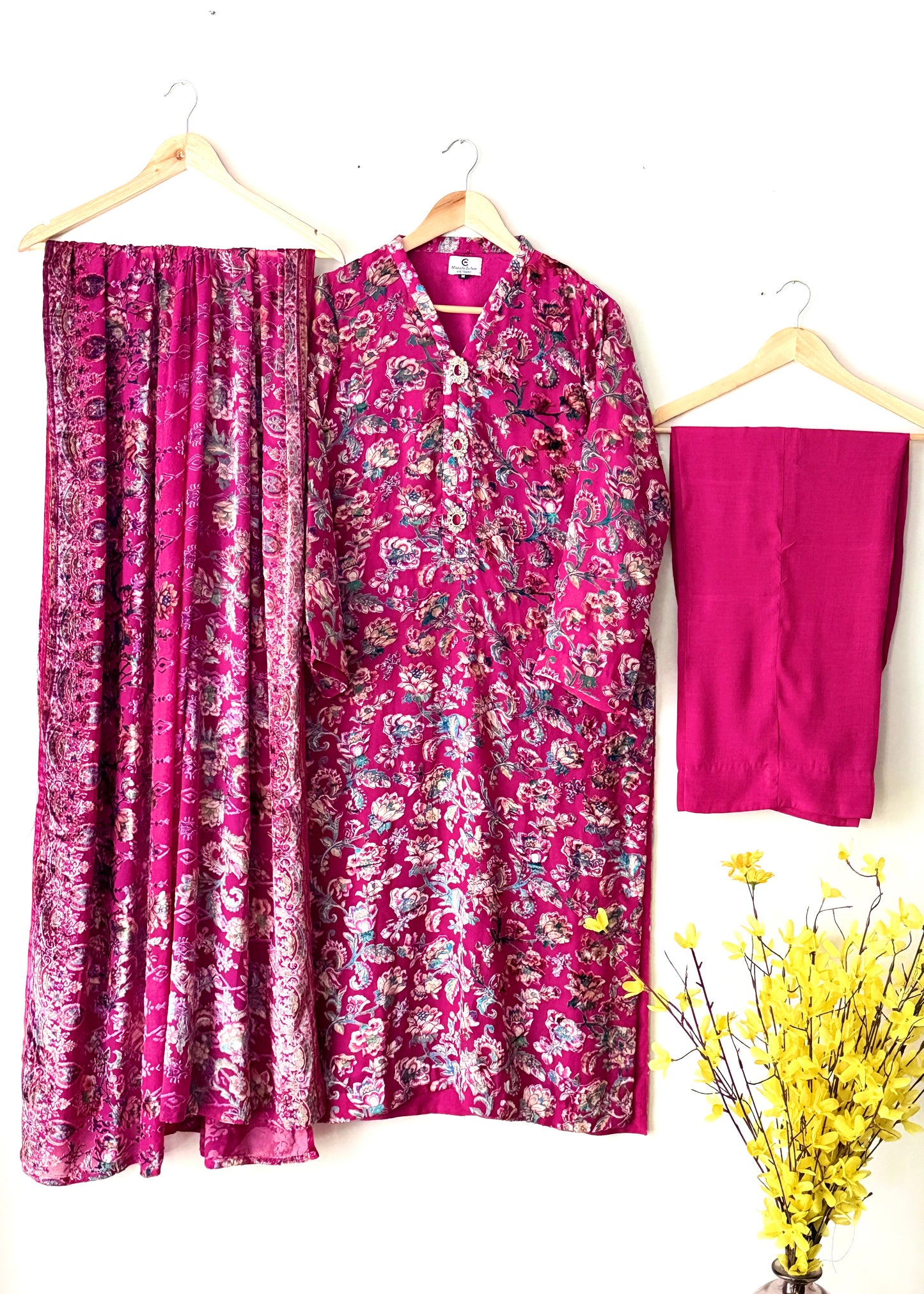 Chiffon palachi suit