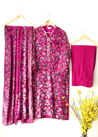 Chiffon palachi suit