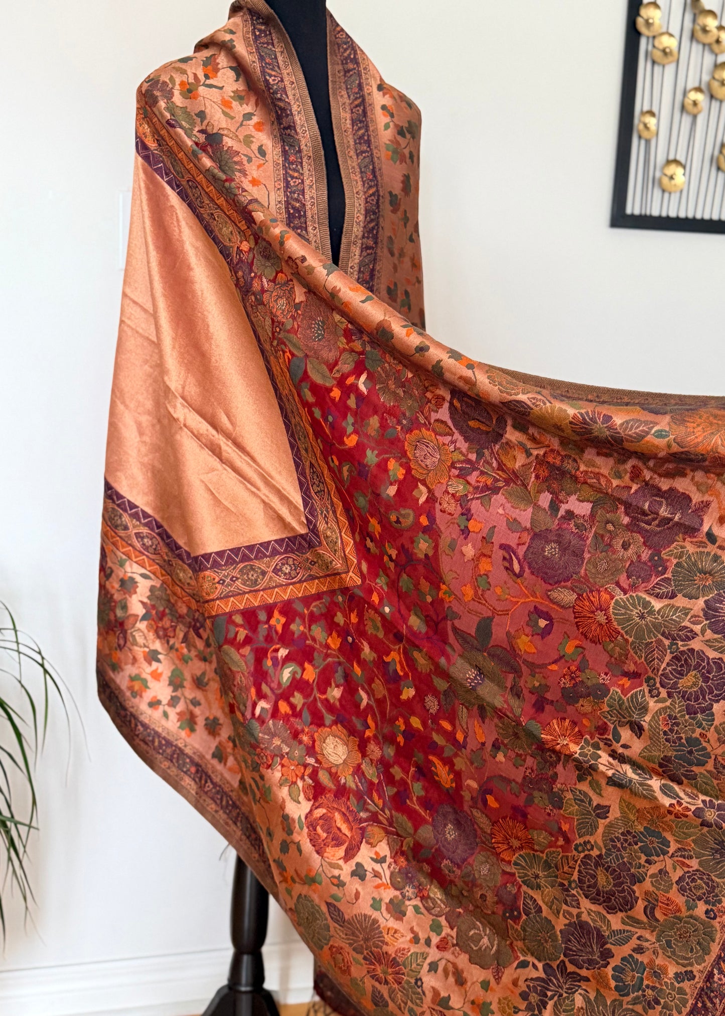 Moonlight Kani pashmina shawl