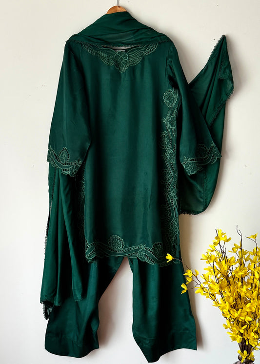 Emerald green