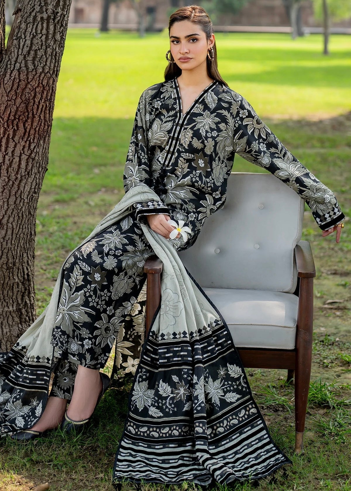 Digital printed viscose - Baroque