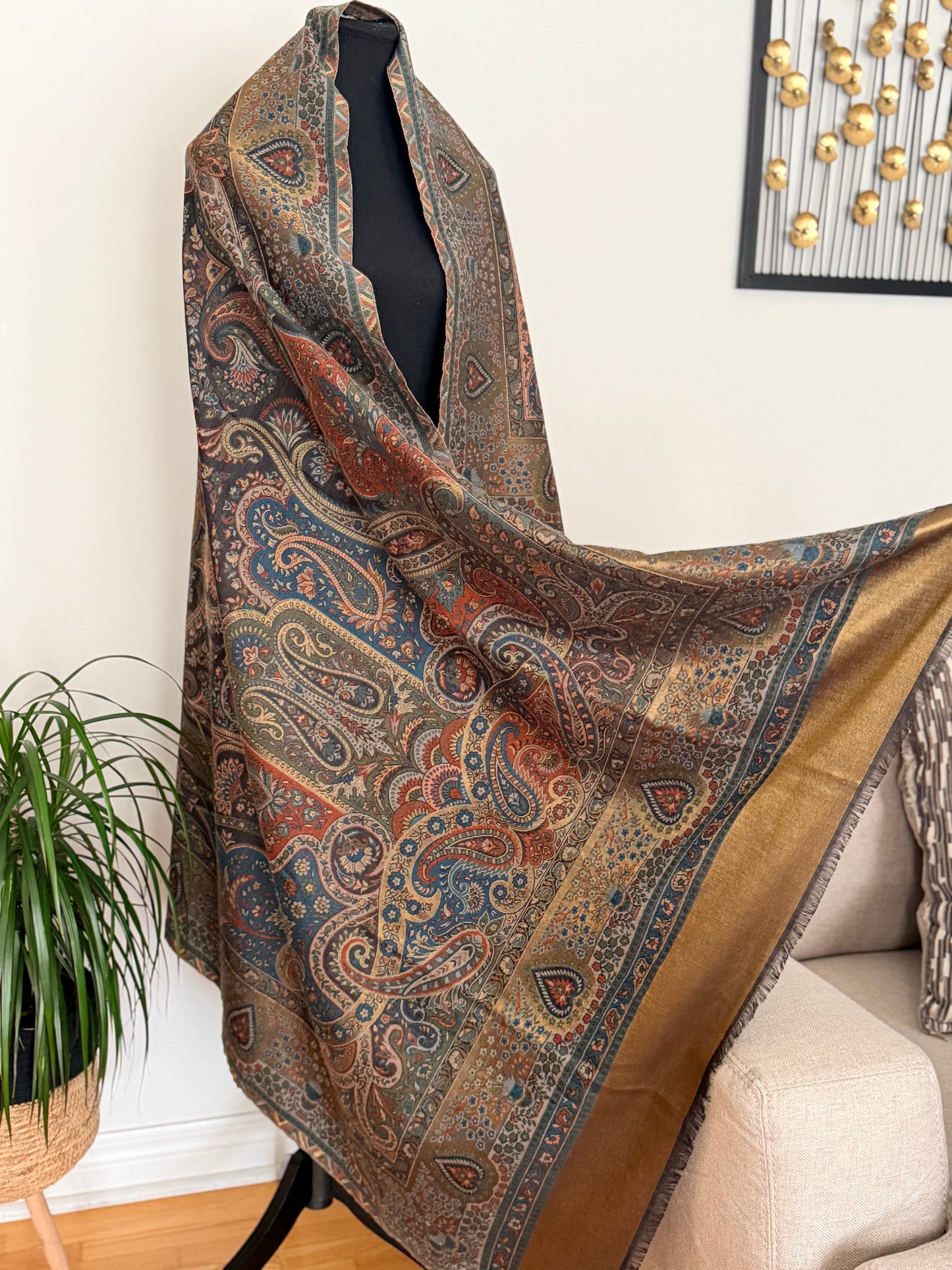 Kani woven jamawar shawl
