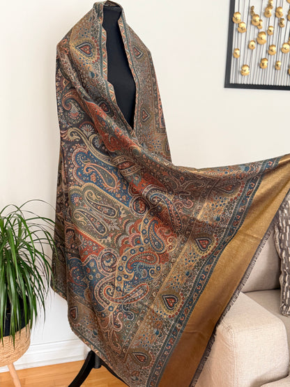 Kani woven jamawar shawl