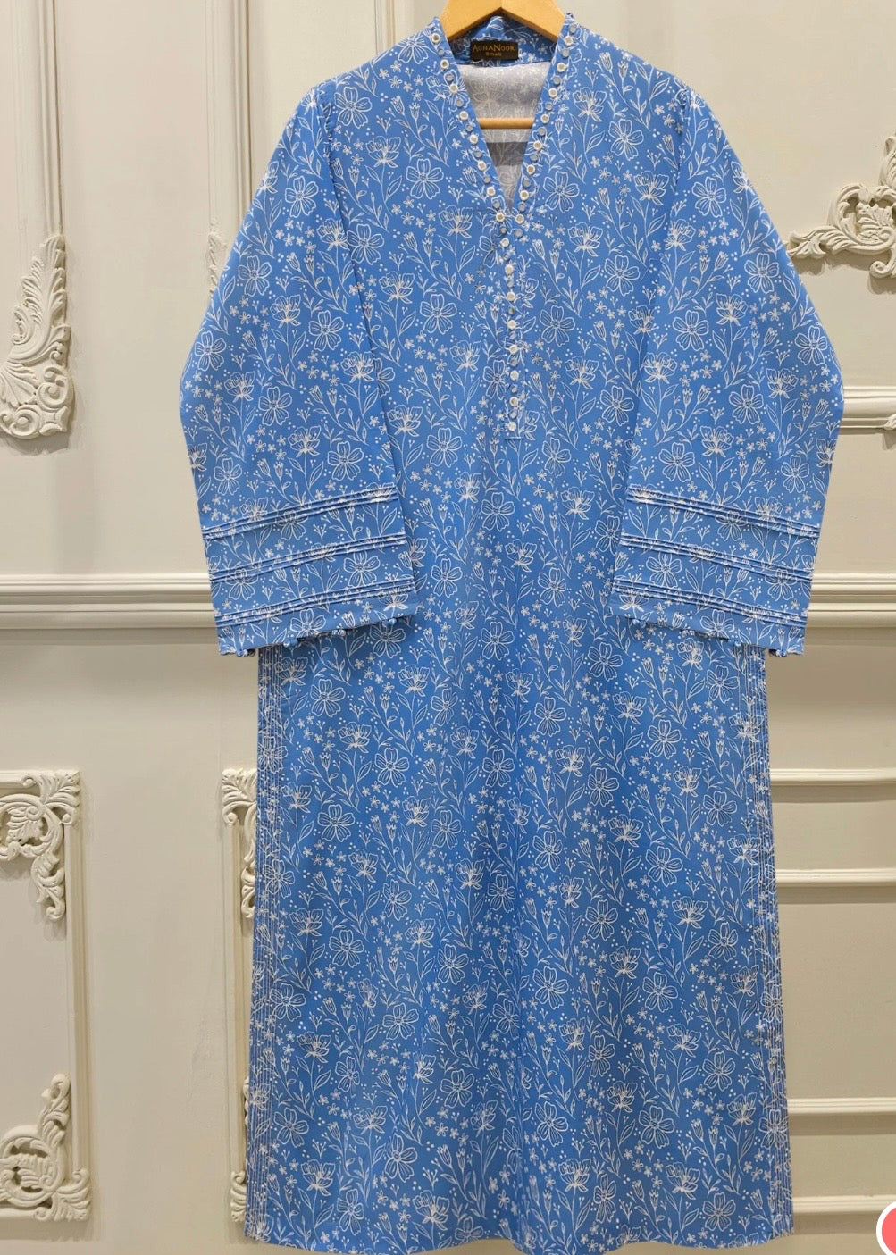 Cambric shirt - Agha noor
