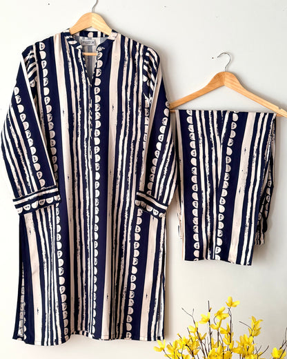 Printed linen
