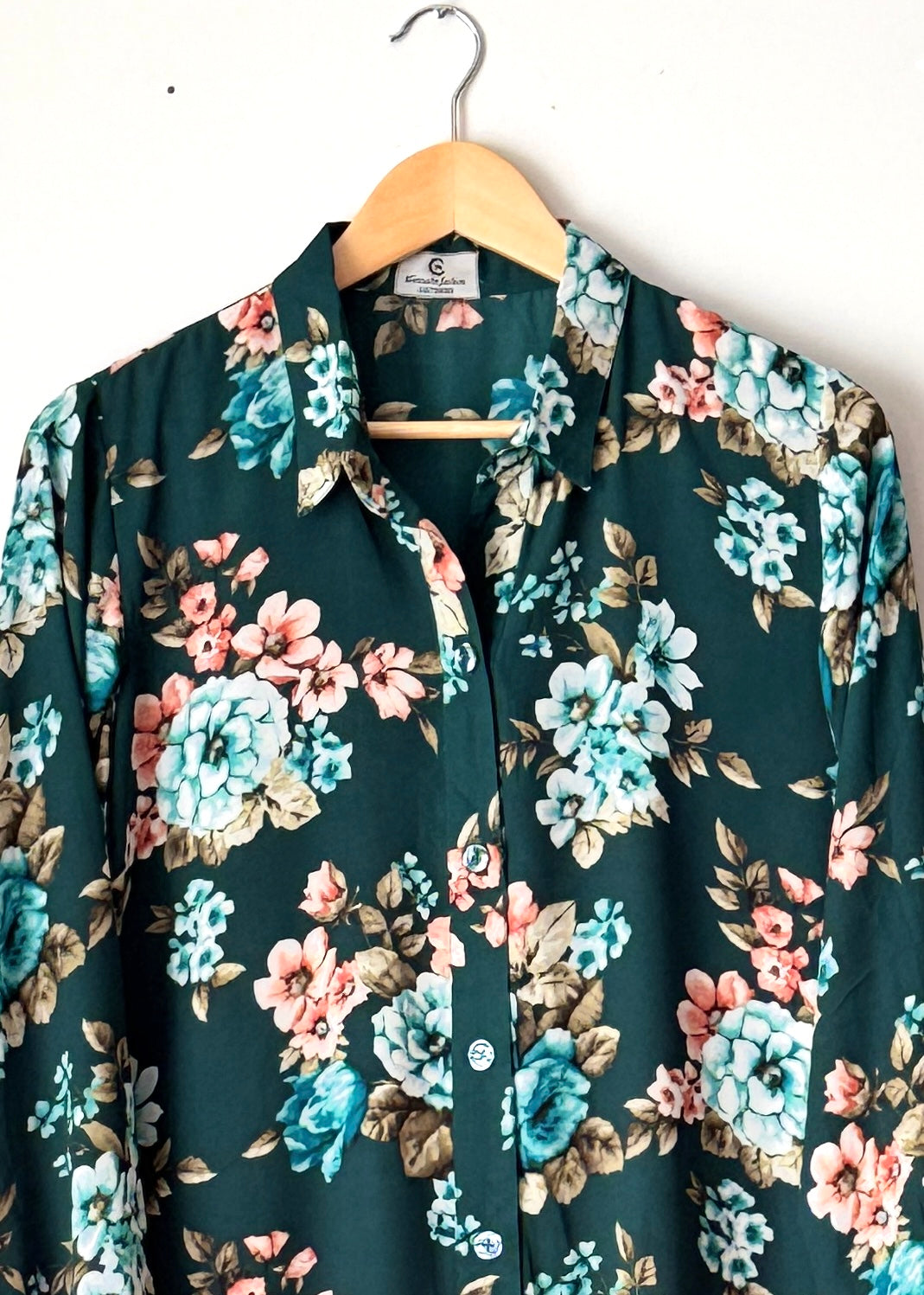 Printed georgette - long shirt