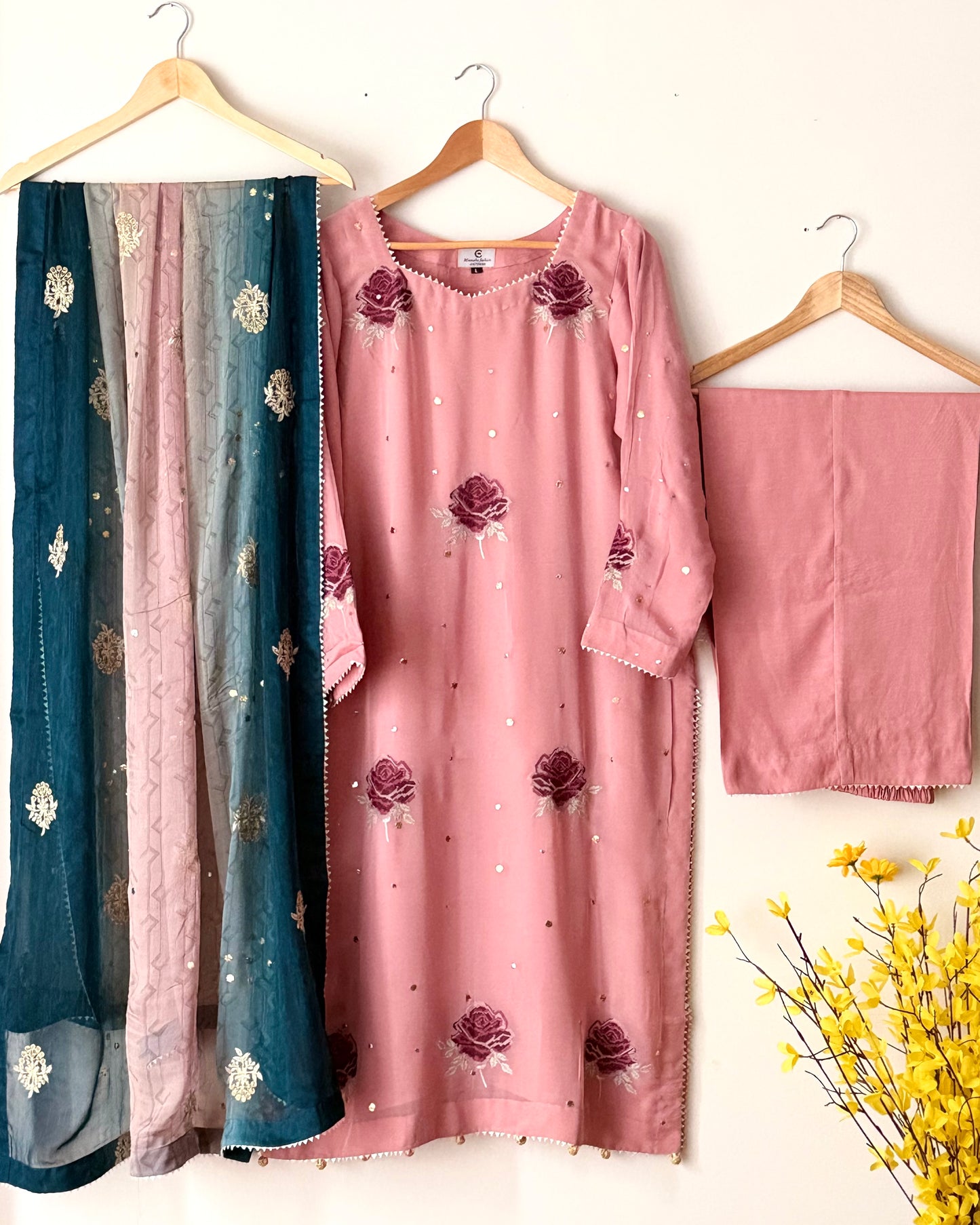 Kamdani chiffon suit - Nureh