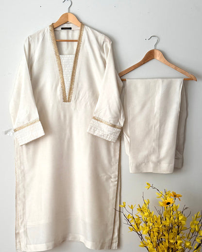 Pearl A - Korean raw silk