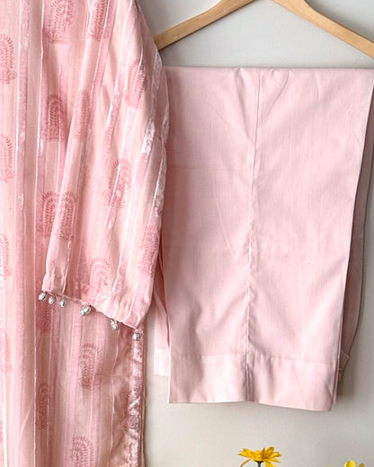 Chiffon palachi suit - J. ( Junaid jamshed )