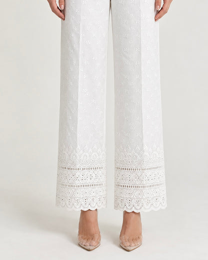 Cotton Embroidered pants