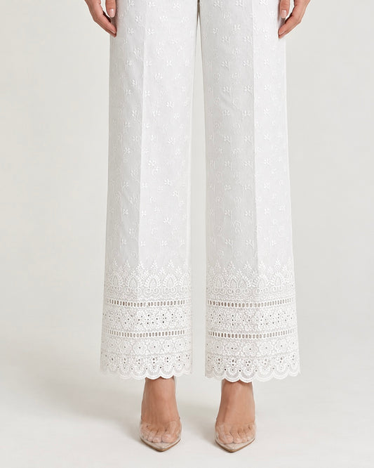 Cotton Embroidered pants
