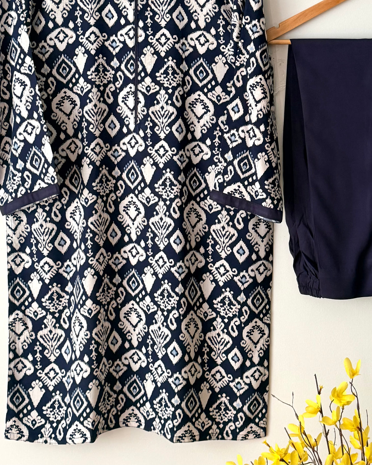 Printed linen