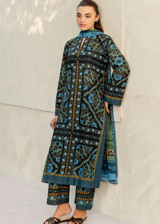 Digital printed lawn 04 - Basic