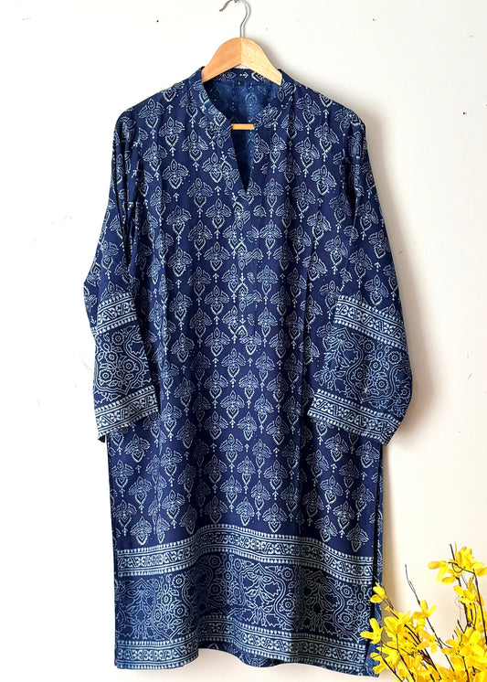 Ajrak printed shirt- Basic